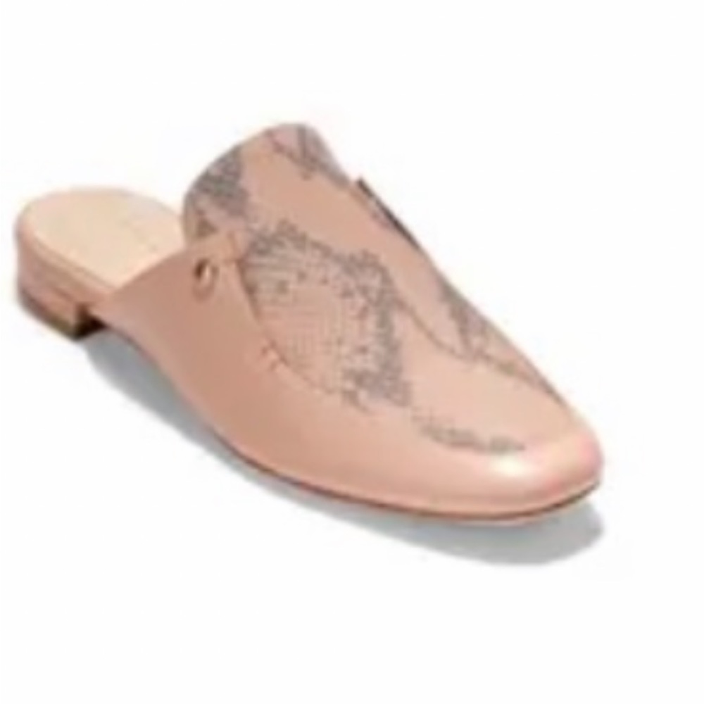 New Cole Haan RYAN MULE MAHOGANY Rose Size women’s 9.5 B new
